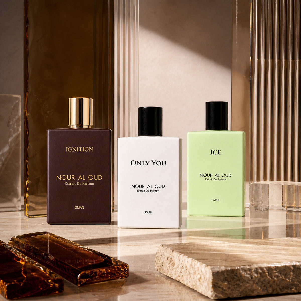 Nour Al Oud concentrated fragrances collection