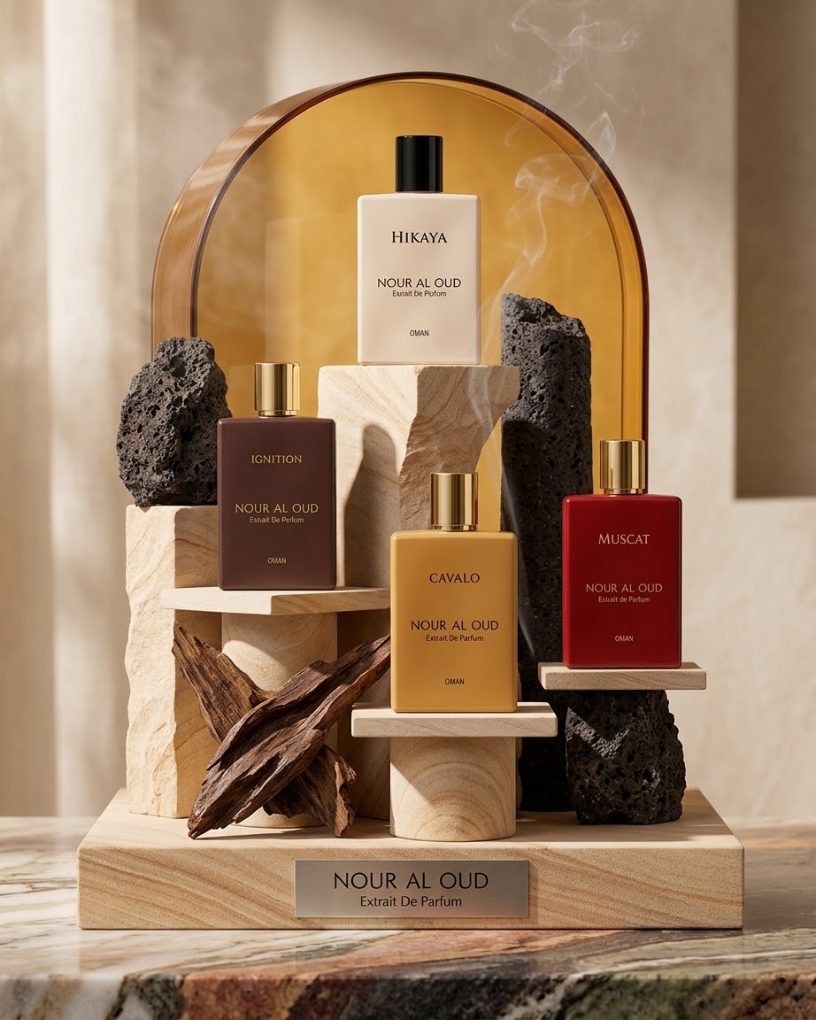 Nour Al Oud men perfumes collection