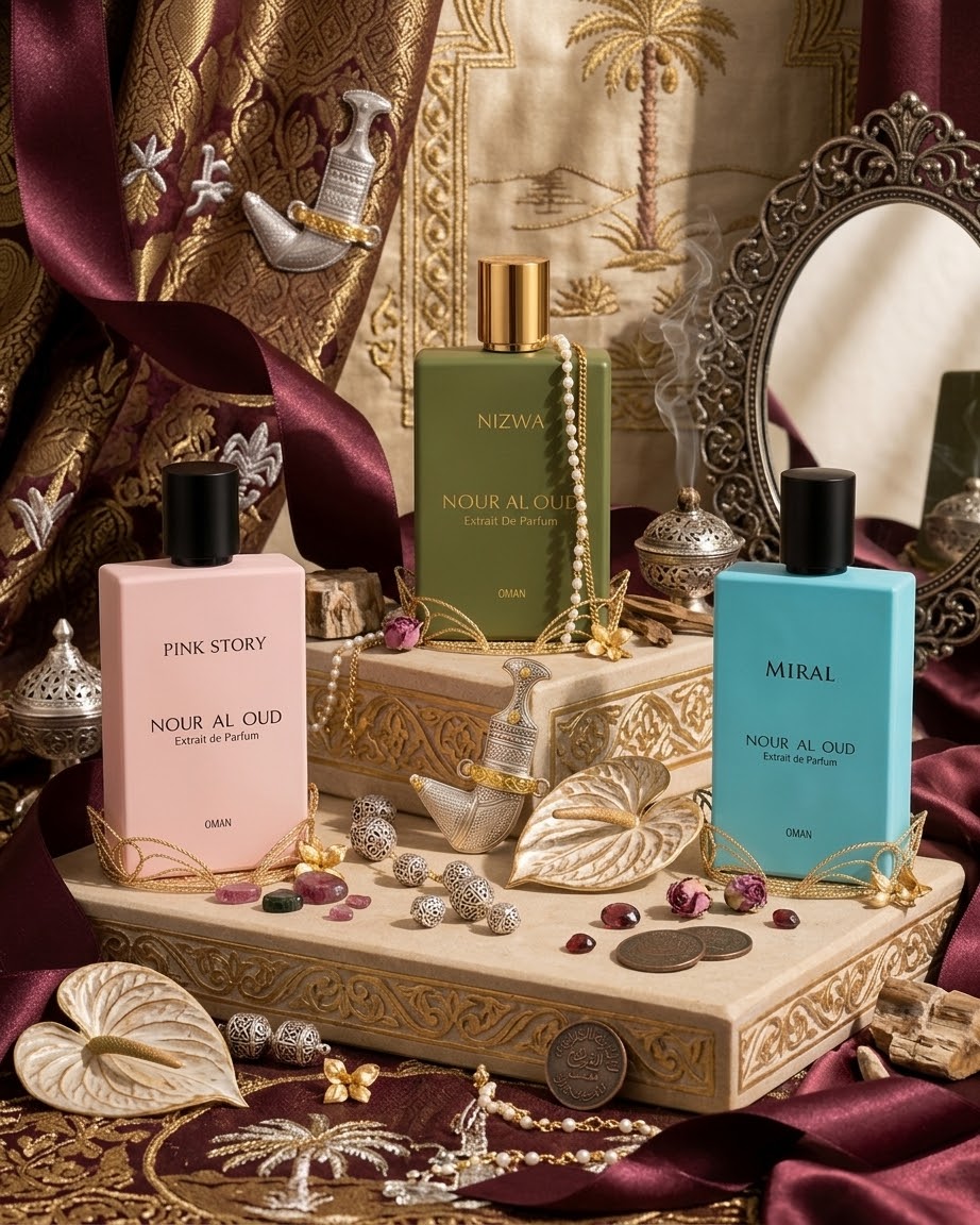 Nour Al Oud women perfumes collection