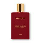 MUSCAT red perfume bottle by Nour Al Oud | زجاجة عطر مسقط من نور العود