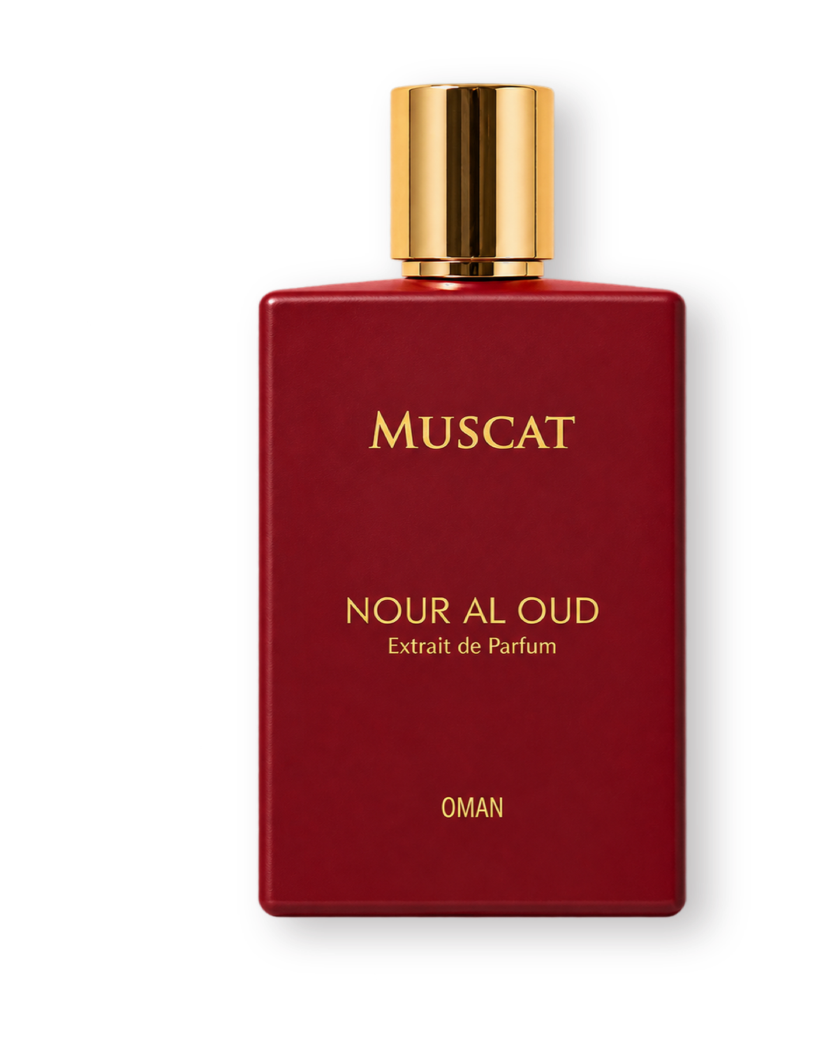 MUSCAT red perfume bottle by Nour Al Oud | زجاجة عطر مسقط من نور العود