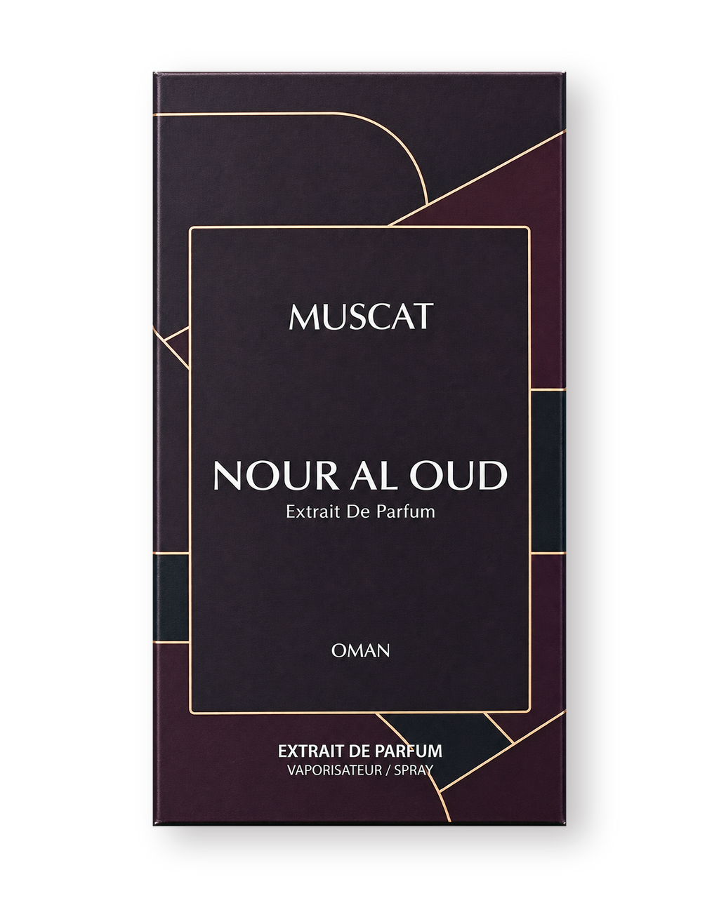 MUSCAT perfume presentation box by Nour Al Oud | علبة عطر مسقط
