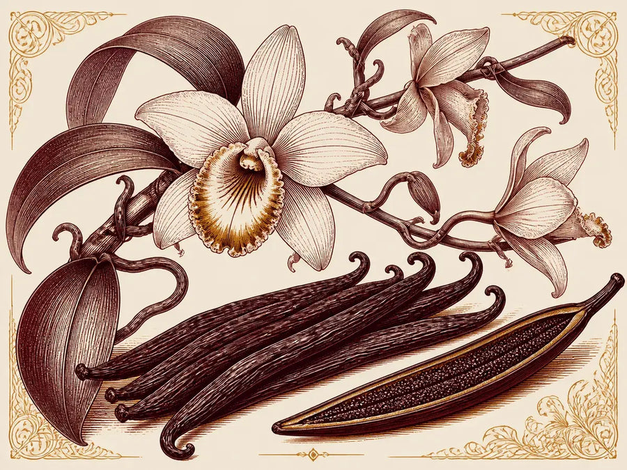 Sweet dark vanilla
