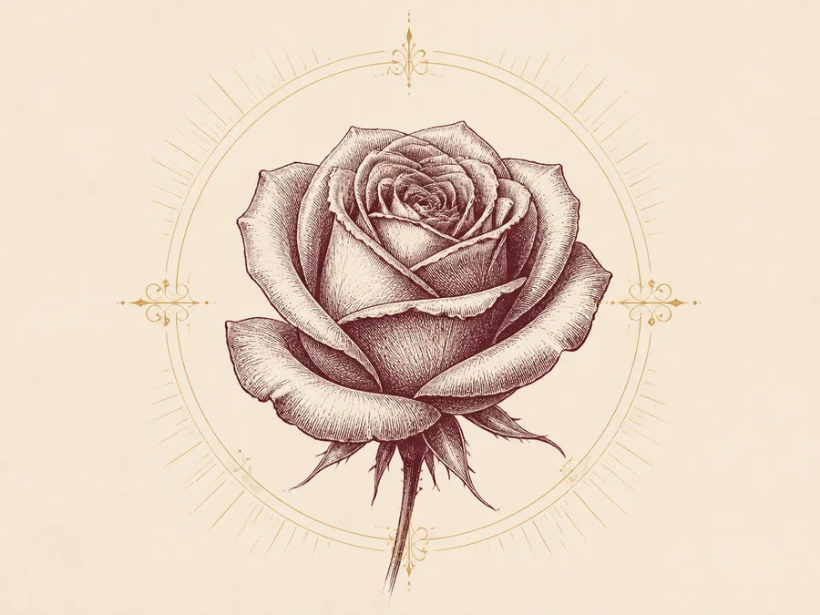 Luminous rose